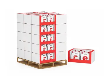 Shelf-Ready Tearable Corrugated Counter Display Box