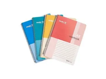 Custom Spiral School Notebook, A5/A3, 40 Pages, Personalized Print