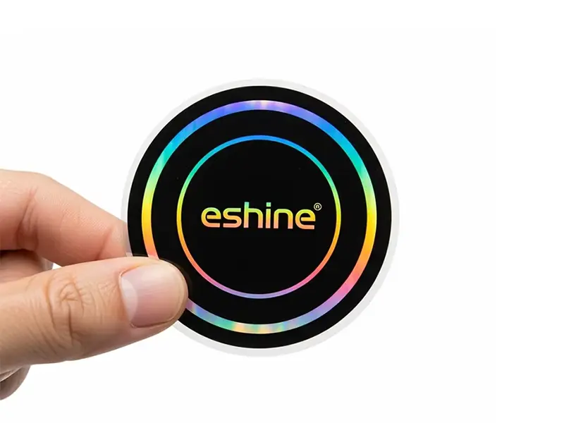 OEM Eco-Friendly Holographic Makeup Vinyl Stickers