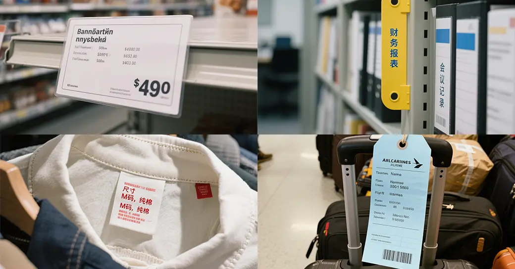 Small label stickers: a multi-dimensional analysis from function to commercial value