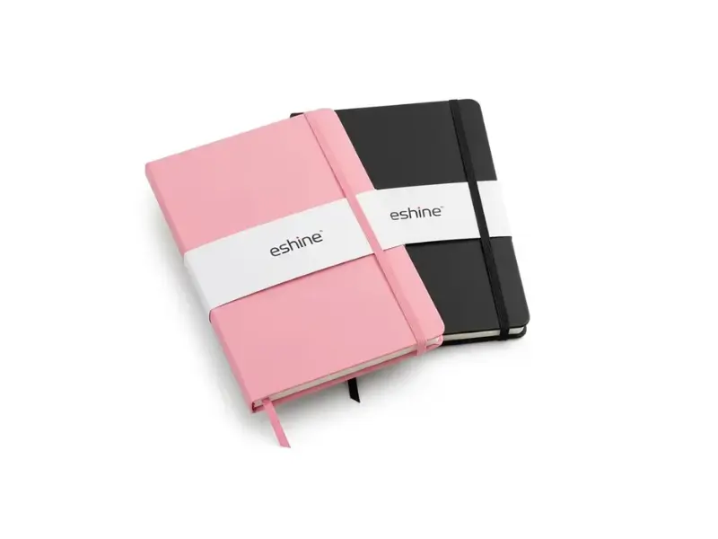 Premium A5 Leather Hardcover Notebook Journal - 100 Sheets