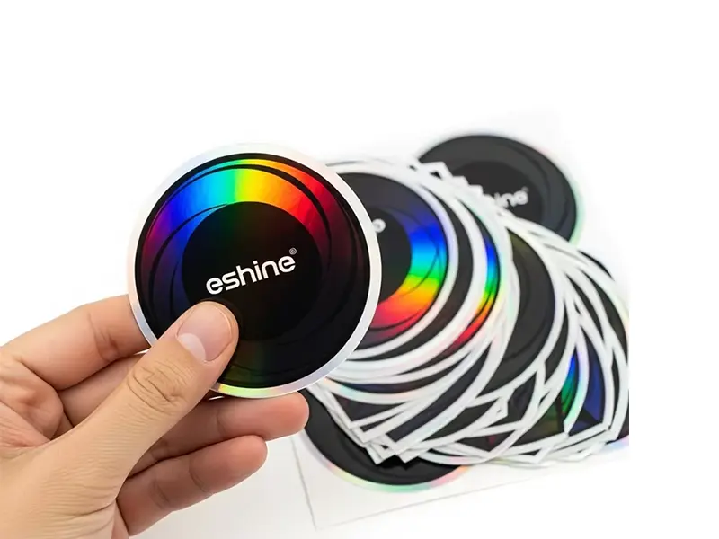 OEM Eco-Friendly Holographic Makeup Vinyl Stickers