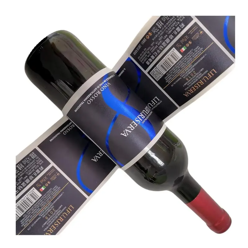 Custom embossed glossy waterproof UV sticker for win (