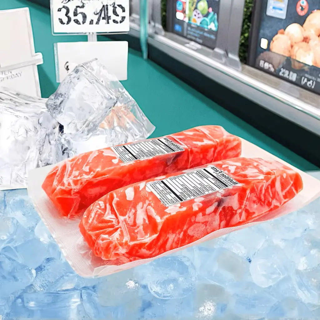 Custom adhesive waterproof removable labels for frozen foo (5)