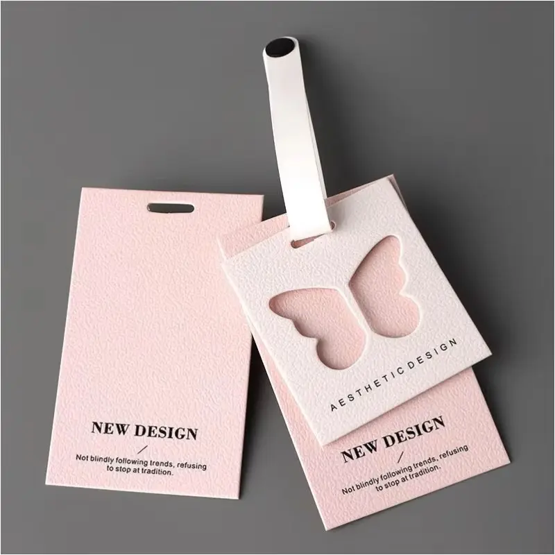 Custom Eco Hang Tags for Clothing, Garment Labels Bulk (5)