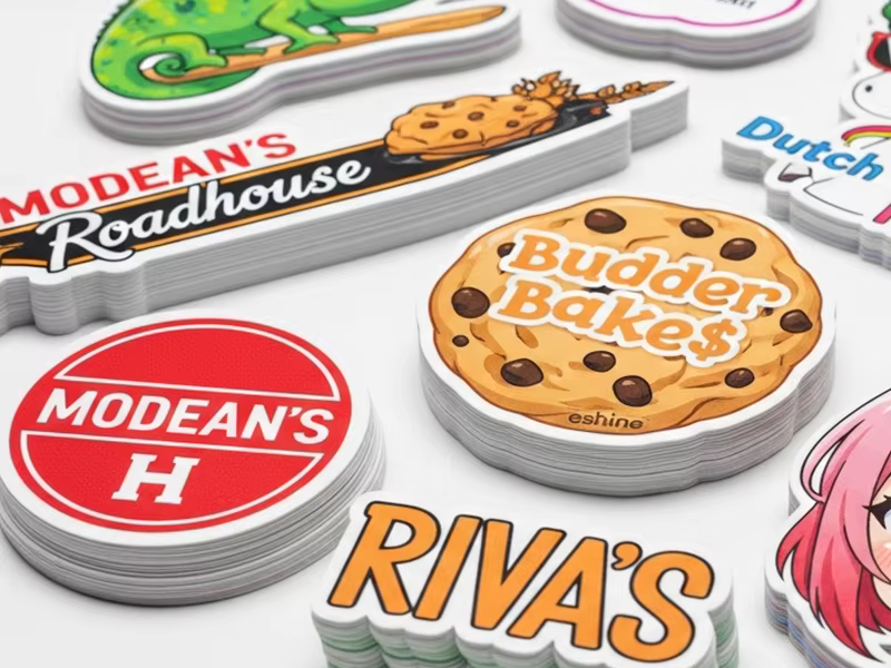 Custom Waterproof PVC Vinyl Cartoon Stickers - High Quality