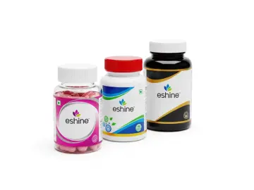 Custom Waterproof Nutrition Bottle Stickers with UV Coating